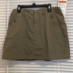 Merrell Green Brown Hiking Skirt!